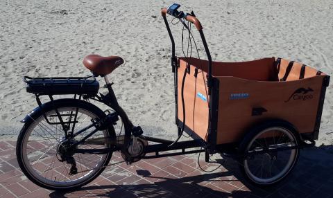 E-Bakfiets Cangoo Travel